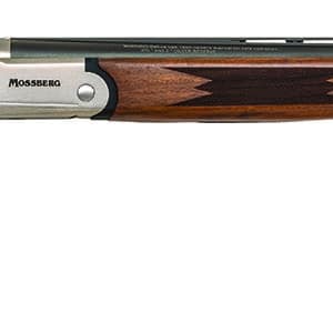 Mossberg 75479 Silver Reserve Full Size 410 Bore Break Open 3" 2rd 26" Matte Blued Vent Rib Barrel, Satin Silver Engraved Stainless Steel Receiver, Fixed Black Walnut Stock, Right Hand