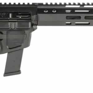 Wilson Combat TRAR9GB91610 AR9G Carbine 9mm Luger 17+1 16" Black Match Grade Threaded Barrel, Black Armor-Tuff Aluminum Receiver, M-LOK Handguard, Black Synthetic Rogers Super-Stoc w/Cam-Lock Stock