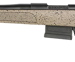 Bergara Rifles B14S352LC B-14 HMR 6.5 Creedmoor 5+1 22" Graphite Black Cerakote Barrel, Black Speckled Brown Molded w/Mini-Chassis, Adjustable LOP & Cheek Piece Stock, Left Hand