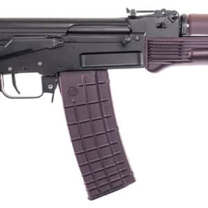Arsenal SAM567PM SAM5 5.56x45mm NATO 30+1 16.30" Matte Black Steel Threaded Barrel, Matte Black Scope Rail Steel Receiver, Polymer Handguard, Fixed Plum Synthetic Stock & Polymer Grip