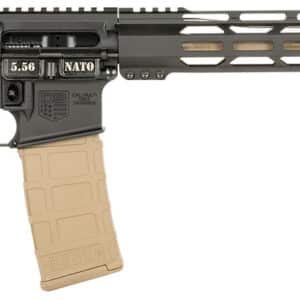 Diamondback DB175AK221 DB15 5.56x45mm NATO 30+1 16" Chrome Moly Barrel, Black Hard Coat Anodized Receiver, FDE Magpul Carbine Stock & Grip