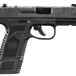 FN 66101410 Reflex MRD Micro-Compact Frame 9mm Luger 15+1/11+1, 3.30" Black Target Crown Steel Barrel, Black PVD Optic Ready/Serrated Steel Slide & Polymer Frame w/Picatinny Rail, Ambidextrous