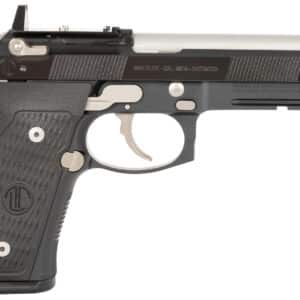 Langdon Tactical Tech LTT92ETJNRR Beretta 92 Elite  9mm Luger 18+1 4.70" Stainless Steel Barrel, Black Optic Cut/Serrated Steel Slide, Black Cerakote Frame w/Picatinny Rail, Black VZ G10 Grip