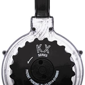 Kci Usa Inc KCIMZ036 AR-15 50rd Drum 5.56x45mm NATO Clear Polymer