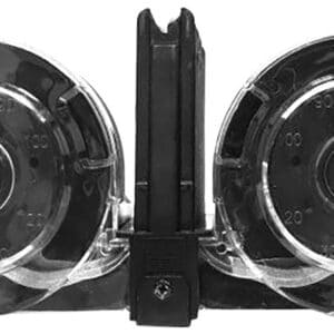 Kci Usa Inc KCIMZ001 AR-15  100rd Drum 5.56x45mm NATO Black Polymer