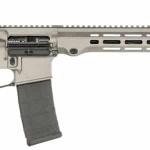 Maxim Defense MXM49734 MD15 L 5.56x45mm NATO 30+1 16" Fluted Barrel, Sniper Gray Rec/M-LOK Handguard, Black Magpul Furniture, SL-K Stock, MBUS Sights, Blackout Defense Flat Trigger