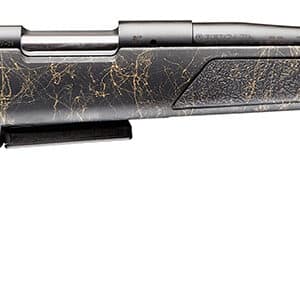 Bergara Rifles B14S902 Stoke  6.5 Creedmoor 4+1, 20" Graphite Black Cerakote #4.5 Contour Threaded Barrel, Graphite Black Cerakote Steel Receiver, Black Webbed Tan Fixed w/SoftTouch Synthetic Stock