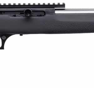 Magnum Research SBA22WMH Magnum Lite Straight Bolt 22 WMR 9+1 19" Black Threaded Barrel, Black Anodized Aluminum Receiver w/Picatinny Rail, Black Hogue OverMolded Polymer Stock