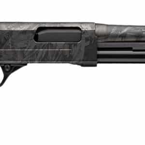 Winchester Repeating Arms 512457395 SXP Defender Compact 12 Gauge Pump 3" 5, 2 3/4" Shells 18" Forged Carbon Hydrodip Steel Barrel, Aluminum Receiver, Fixed Forged Carbon Hydrodip Synthetic Stock