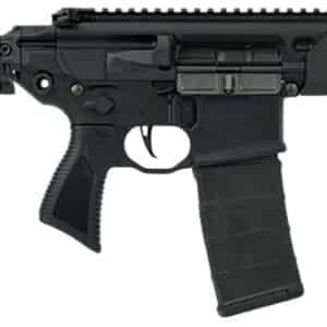 Sig Sauer PMCX556N7BLTPCB MCX Rattler LT 223 Rem/5.56 NATO 5.56mm 30+1 7.75" QD Flash Hider Muzzle, Black Anodized Aluminum Picatinny Rail Receiver, SIG Folding Pivoting Contour Brace, Ambidextrous