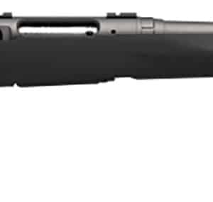 Savage Arms 58280 110 Trail Hunter Lite Full Size 450 Bushmaster 3+1 20" Fluted/Threaded Barrel, Drilled & Tapped Steel Receiver, Black Fixed Synthetic Stock