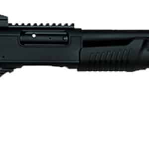 Citadel FRPATMB1220 PAT 12 Gauge Pump 3" 3+1 20" Black Steel Barrel, Black Picatinny Rail Steel Receiver, Fixed Black Synthetic Stock