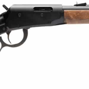 Savage Arms 46200 Revel Classic Full Size 17 HMR 9+1 18" Black Medium Profile Barrel, Black Drilled & Tapped Aluminum Receiver, Satin Walnut Fixed Stock, Toolless Takedown, Right Hand