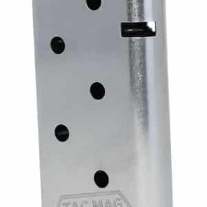 Kimber Mfg, Inc 1200851A Micro 9 Tac-Mag 7rd Extended 9mm Luger Silver