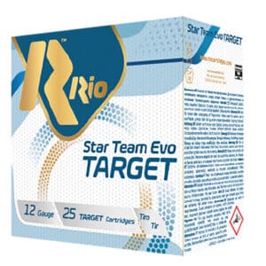 Rio Ammunition STT24LT75 Star Team EVO Target 12Gauge 2.75" 7/8oz 7.5Shot 25 Per Box/10 Case