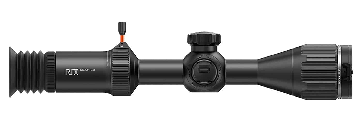 Rix Optics (visir Inc) RIXLEAPL3 Leap L3 Thermal Black 3.2-9.6x35mm Multiple Reticle, 1x-4x Digital Zoom, 384x288 12 Microns, 50 Hz Resolution