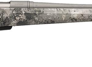 Winchester Repeating Arms 535800289 XPR Extreme 6.5 Creedmoor 3+1 22" Tungsten Cerakote Fluted Threaded Barrel & Drilled & Tapped Steel Receiver, Fixed TrueTimber VSX Synthetic Stock