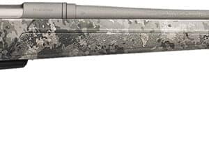 Winchester Repeating Arms 535800228 XPR Extreme 30-06 Springfield 3+1 24" Tungsten Cerakote Fluted Threaded Barrel & Drilled & Tapped Steel Receiver, Fixed TrueTimber VSX Synthetic Stock