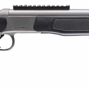 CVA CR4441S Scout Takedown 400 Legend 1rd 22" Stainless Fluted Threaded Barrel, Stainless Steel Receiver w/Picatinny Rail, Adj Comb & LOP Black Synthetic Stock