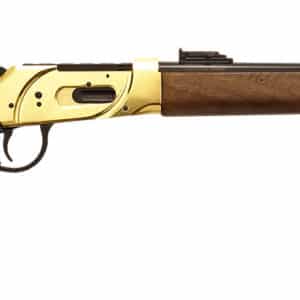 Silver Eagle Arms LEVER410 Lever 410 Gauge Lever 2.50" 5+1 20" Black Steel Barrel, Brass Receiver, Fixed Walnut Stock