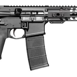 Patriot Ordnance Factory 2295 P15 Constable 300 Blackout 30+1 10.50" M-LOK Handguard, Black Anodized Aluminum Receiver w/Picatinny Rail, Black Polymer MFT Blade Stabilizer, MFT Grip