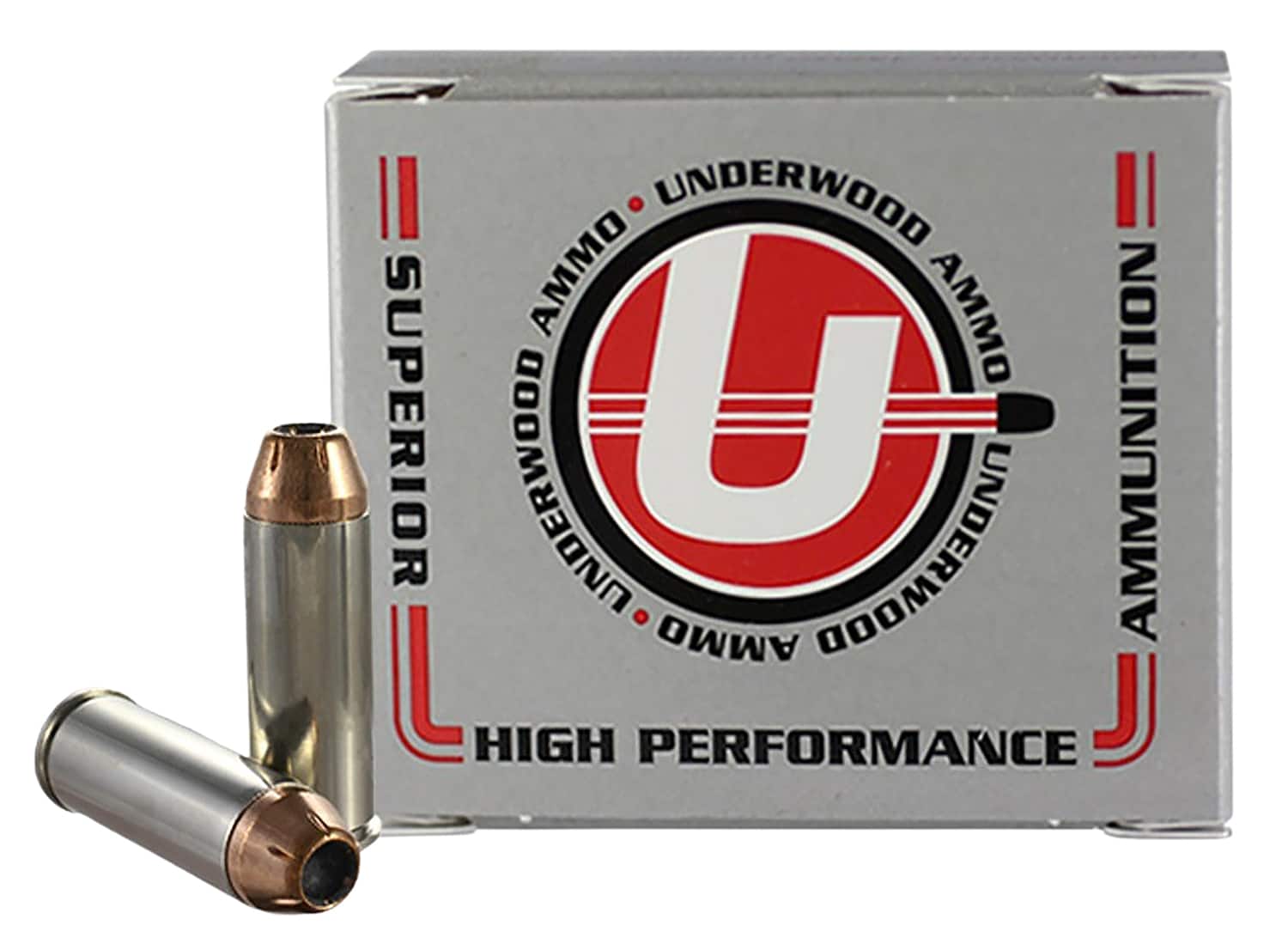 Underwood Ammo 433 XTP 45Colt 250gr Jacketed Hollow Point 20 Per Box/10 Case