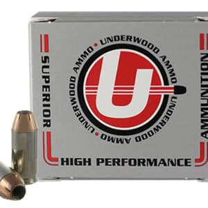 Underwood Ammo 627 ASP  460Rowland 185gr Jacketed Hollow Point 20 Per Box/10 Case