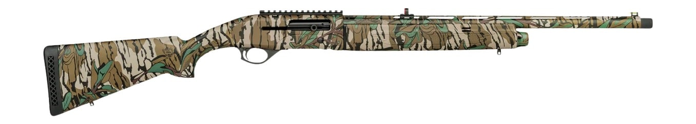 Mossberg 75811 SA 28 Gauge Semi-Auto 2.75" 4+1 22" Overall Mossy Oak Greenleaf Vent Rib Barrel, Receiver w/Picatinny Rail, Fixed Mossy Oak Greenleaf Synthetic Stock