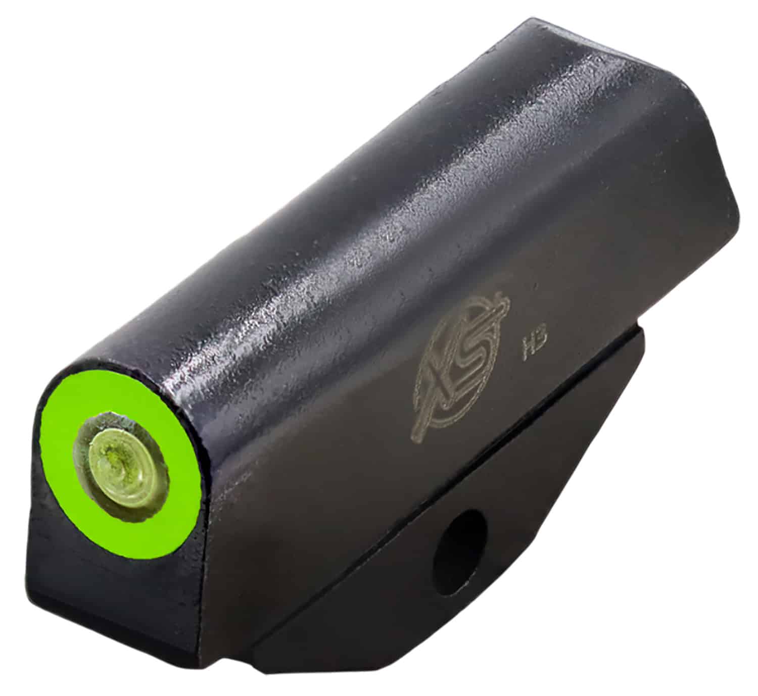 XS Sights TS0003N4G Standard Dot Front Green Tritium Front/Black Oxide Frame, Fits Taurus 605/856