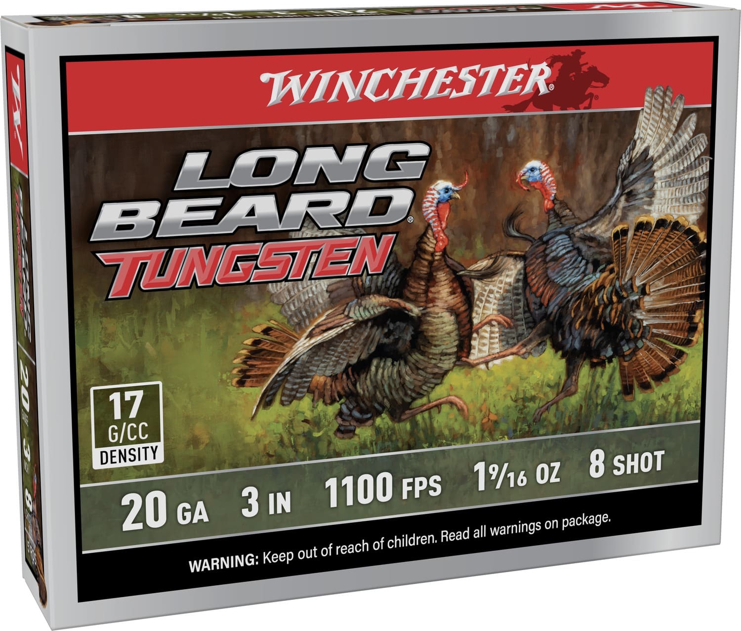 WIN LBT2038 20G 3" #8 LONGBEARD TS17 1-9/16 5/10