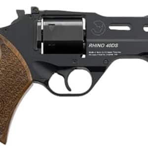 RHINO Rev.40DS 357Mag 4",Blk MoonClp 6Rd