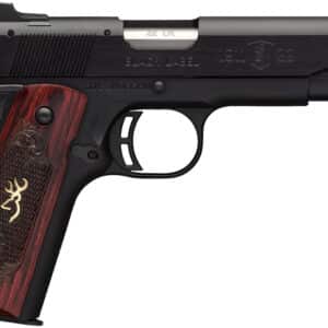 Browning 051851490 1911-22 Black Label Medallion Full Size Frame 22 LR 10+1, 4.25"  Target Crown Barrel, Matte Black Serrated Slide & Aluminum Frame w/Beavertail