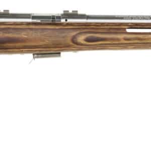 Savage Arms 96200 93R17 BTVSS Full Size 17 HMR 5+1 21" Satin Heavy Button Rifled Barrel, Satin Drilled & Tapped Stainless Steel Receiver, Natural Brown Thumbhole Laminate Stock, Right Hand