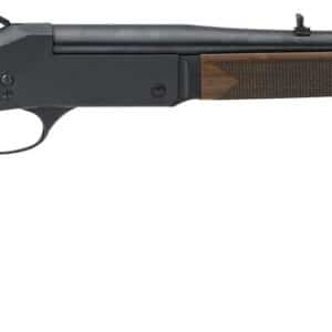 Henry H01544 Single Shot 44 Rem Mag Caliber with 1rd Capacity, 22" Barrel, Overall Blued Metal Finish & American Walnut Stock, Right Hand (Full Size)