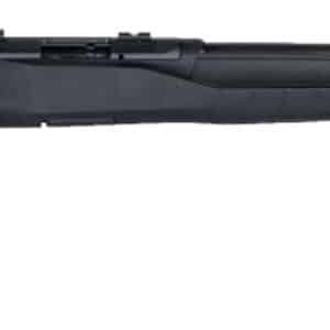 Savage Arms 70500 B Series F Full Size 22 WMR 10+1 21" Matte Black Sporter Barrel, Matte Black Drilled & Tapped Carbon Steel Receiver, Matte Black Fixed Synthetic Stock, Right Hand