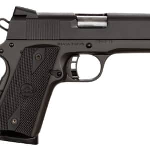 Rock Island 51429 Rock Standard CS 45 ACP Caliber with 3.60" Barrel, 7+1 Capacity, Overall Black Parkerized Finish Steel, Beavertail Frame, Serrated Slide & Black Rubber Grip