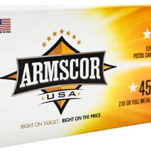 Armscor FAC4512N USA 45ACP 230gr Full Metal Jacket 50 Per Box/20 Case