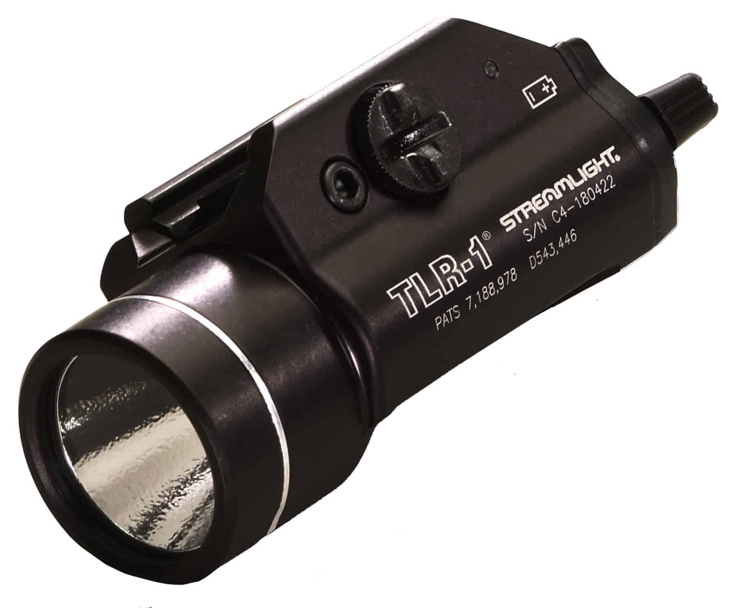 Streamlight 69110 TLR-1 Gun Light Black Anodized 300 Lumens White C4 LED