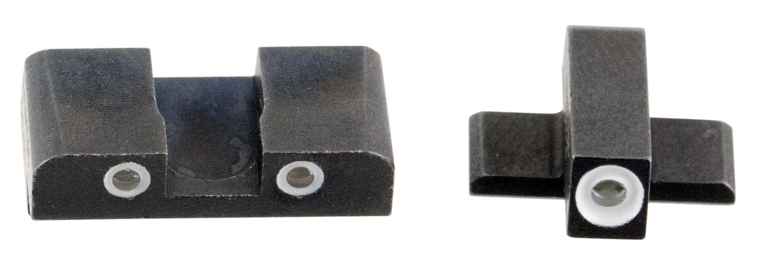 AmeriGlo SG161 Classic Tritium Sight Set for Sig Sauer Green Tritium White Outline Front Sight-Green Tritium White Outline Rear Sight