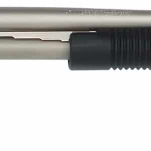 Mossberg 52340 500 JIC Cruiser 12 Gauge 5+1 18.50" Silver Marinecote Black Fixed w/Pistol Grip Right Hand, Knife w/Codura Case