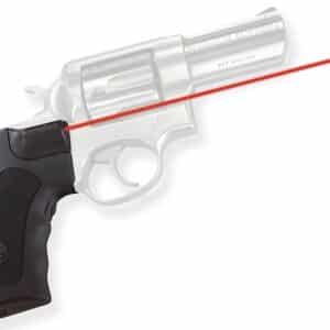Crimson Trace 011790 Lasergrips  Fits Ruger Alaskan/GP100/Super Redhawk, Red Laser 633nM Wavelength 5mW Output, Black Polymer