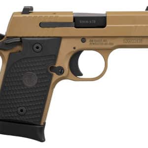 Sig Sauer 9389ESCPNAMBI P938 Micro-Compact Emperor Scorpion 9mm Luger 3.50" 6+1 & 7+1 Flat Dark Earth PVD Flat Dark Earth Stainless Steel Black Hogue G10 Piranha Grip