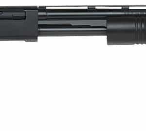 Mossberg 50112 500 Bantam Youth 410 Gauge Pump 3" 5+1 24" Blued Vent Rib Barrel, Blued Steel Receiver, Fixed Black Synthetic Stock, Right Hand, Fixed Full Choke