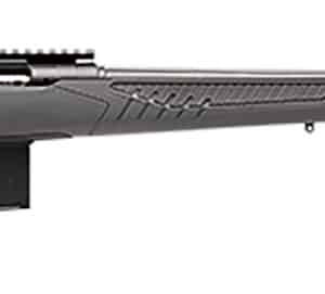 Savage Arms 57037 110 Long Range Hunter 338 Lapua Mag 5+1 26", Matte Black Metal, Gray Fixed AccuStock with AccuFit