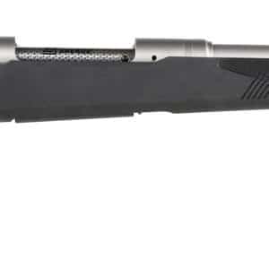 Savage Arms 57044 110 Brush Hunter Full Size 375 Ruger 3+1 20" Matte Threaded Barrel, Matte Drilled & Tapped Stainless Steel Receiver, Fixed Matte Black Synthetic Stock, Right Hand