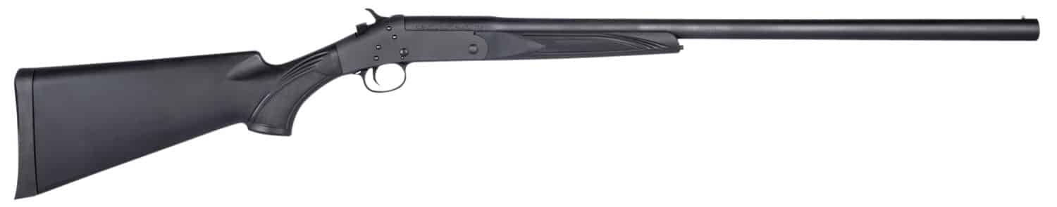Stevens 19201 301 Full Size 410 Gauge Break Open 3" 1rd 26" Matte Black Single Shot Barrel, Matte Black Carbon Steel Receiver, Fixed Matte Black Synthetic Stock, Ambidextrous