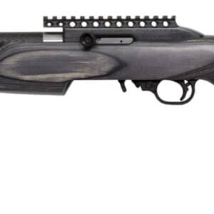 Magnum Research SSEBP22G Magnum Lite SwitchBolt Full Size 22 LR 10+1 17" Black Anodized Carbon Steel/Threaded Barrel, Black w/Integral Scope Base Receiver, Pepper Fixed Thumbhole Stock, Right Hand