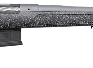 Bergara Rifles BPR2065MC Premier HMR Pro 6.5 Creedmoor 5+1 24" Threaded Barrel, Tactical Gray Cerakote,  Black with Gray Fleck Stock