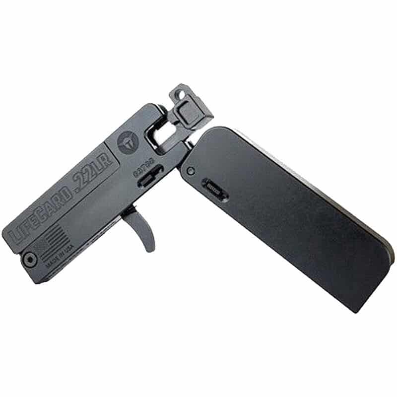 TBZR Lifecard 22lr Aluminum Black
