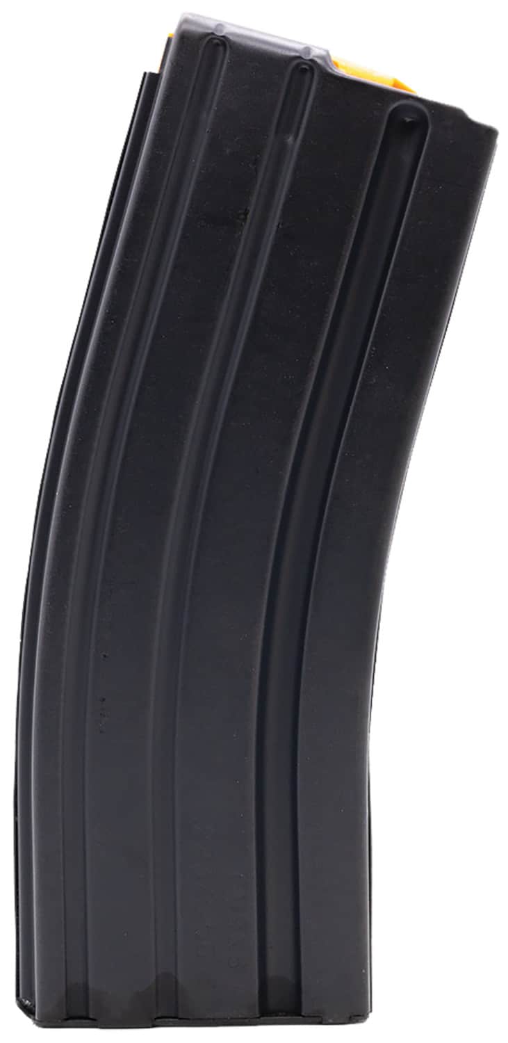 DuraMag 3023041178CPD SS 30rd 223 Rem/300 Blackout/5.56x45mm NATO for AR-15 Black w/ Orange Follower Detachable